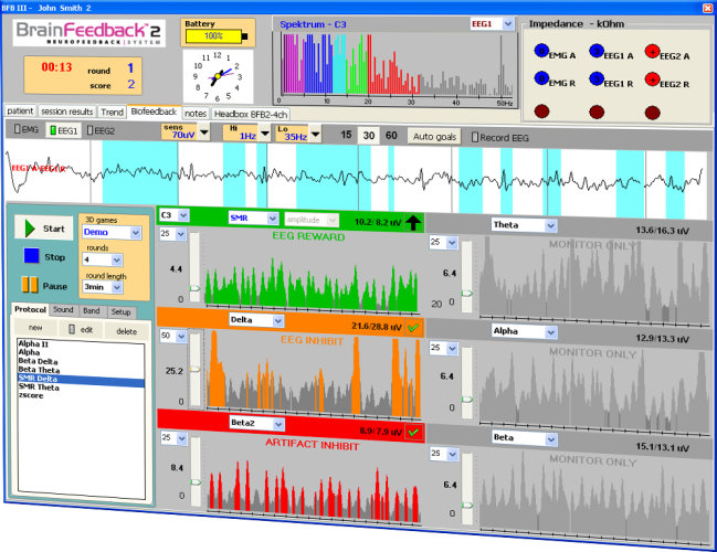 Interface BrainFeedback